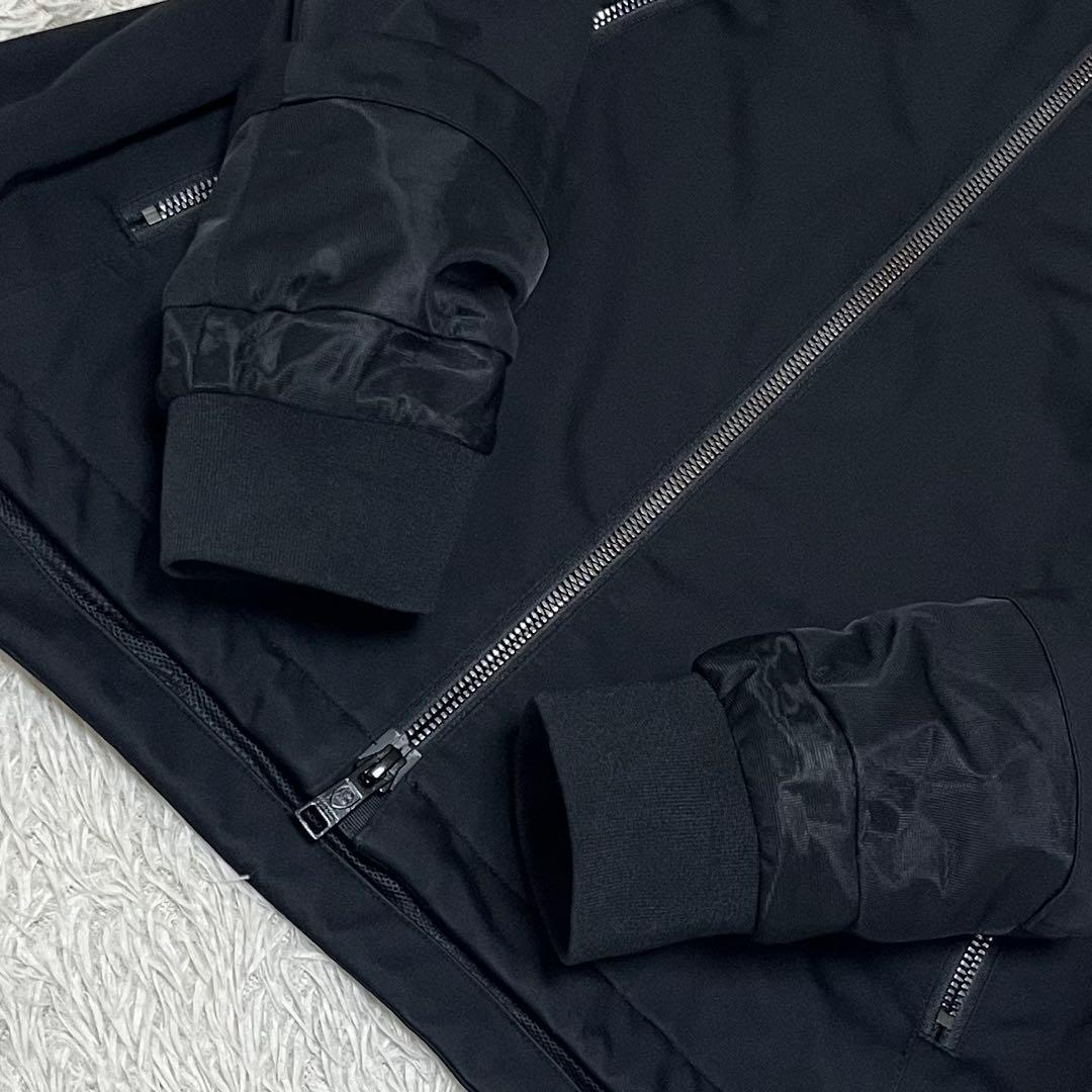 【未使用級】ブラックレーベルクレストブリッジ テクニカルジャージーシェルパーカー