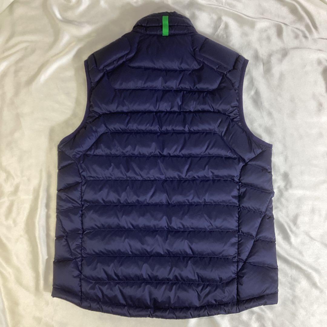 ポロラルフローレンダウンべスト紺色　極美品