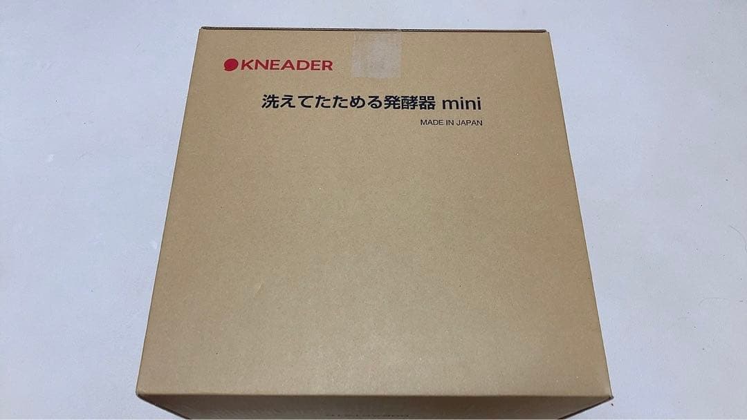 KNEADER 洗えてたためる発酵器mini PF110D