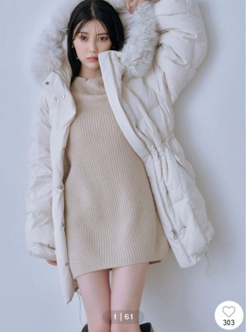 スナイデル　西川フードファーミドルダウン　美品