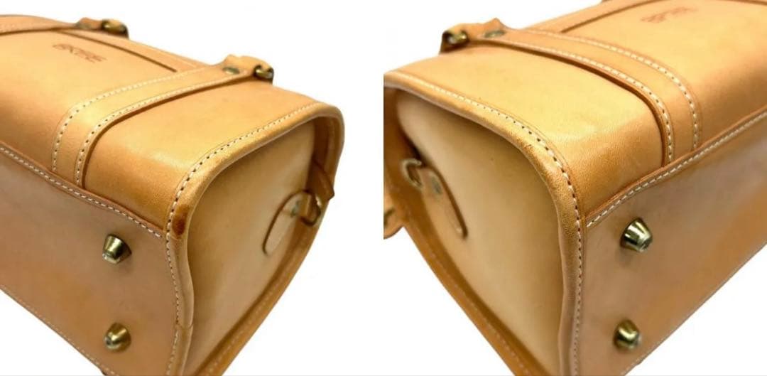 美品BREE ブリー 2WAY ボストン　ハンドバッグ ショルダーヌメ革