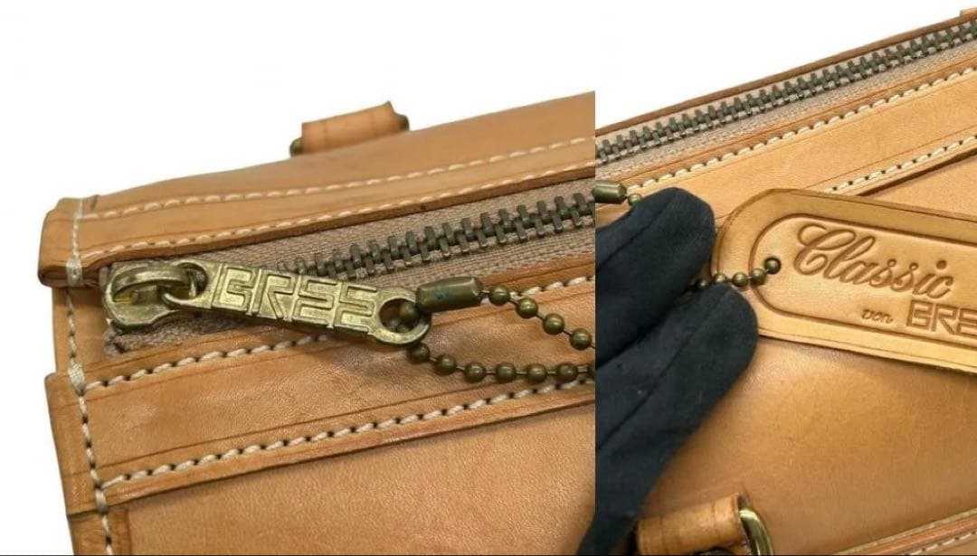 美品BREE ブリー 2WAY ボストン　ハンドバッグ ショルダーヌメ革