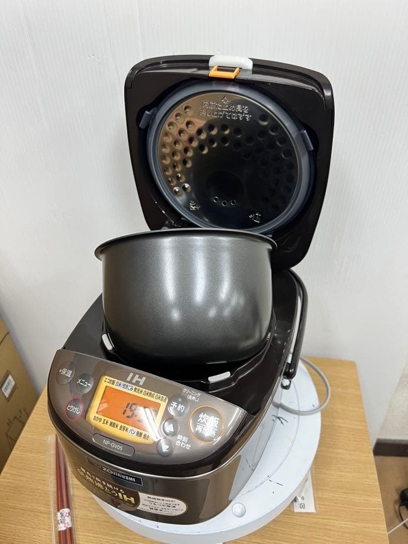 象印 IH炊飯器 NP-GV05 3.5合炊き 2020年製