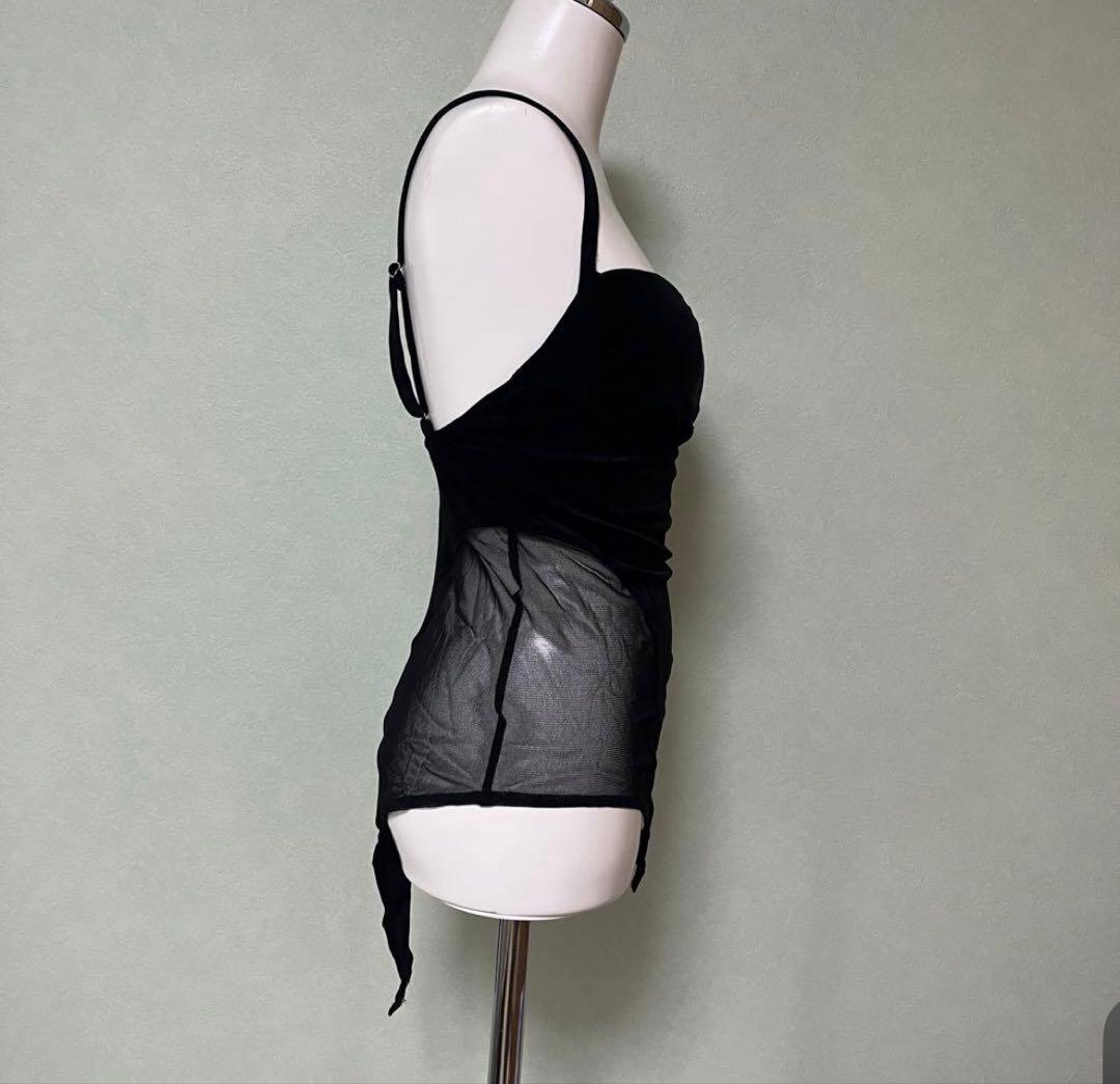 fetico フェティコ　ベロア　ボディスーツ