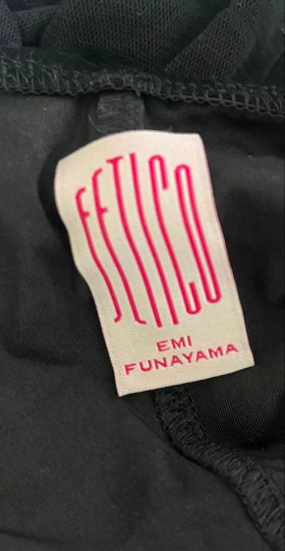 fetico フェティコ　ベロア　ボディスーツ