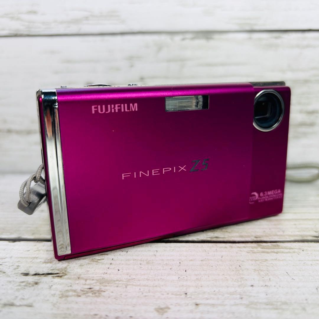 【動作良好】FUJIFILM デジタルカメラFINEPIX Z5 ピンク