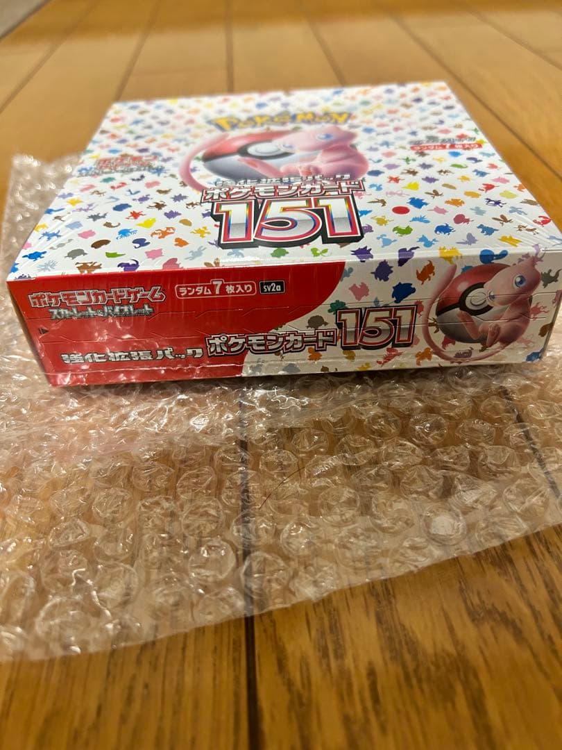 【新品未開封】　ポケモンカード151 シュリンク付きBOX