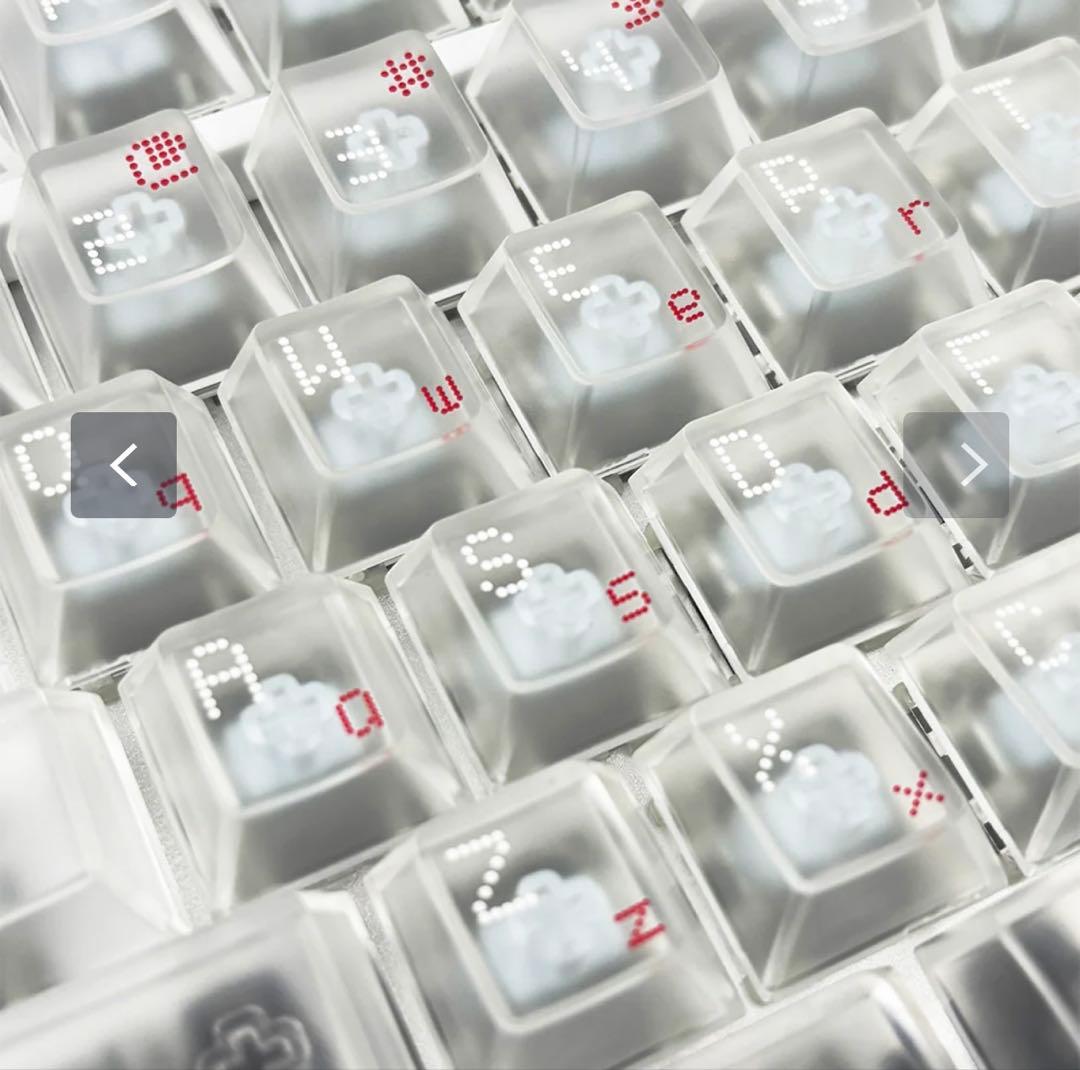 EverGlide Su75 Pro ホワイト キーボード おしゃれ