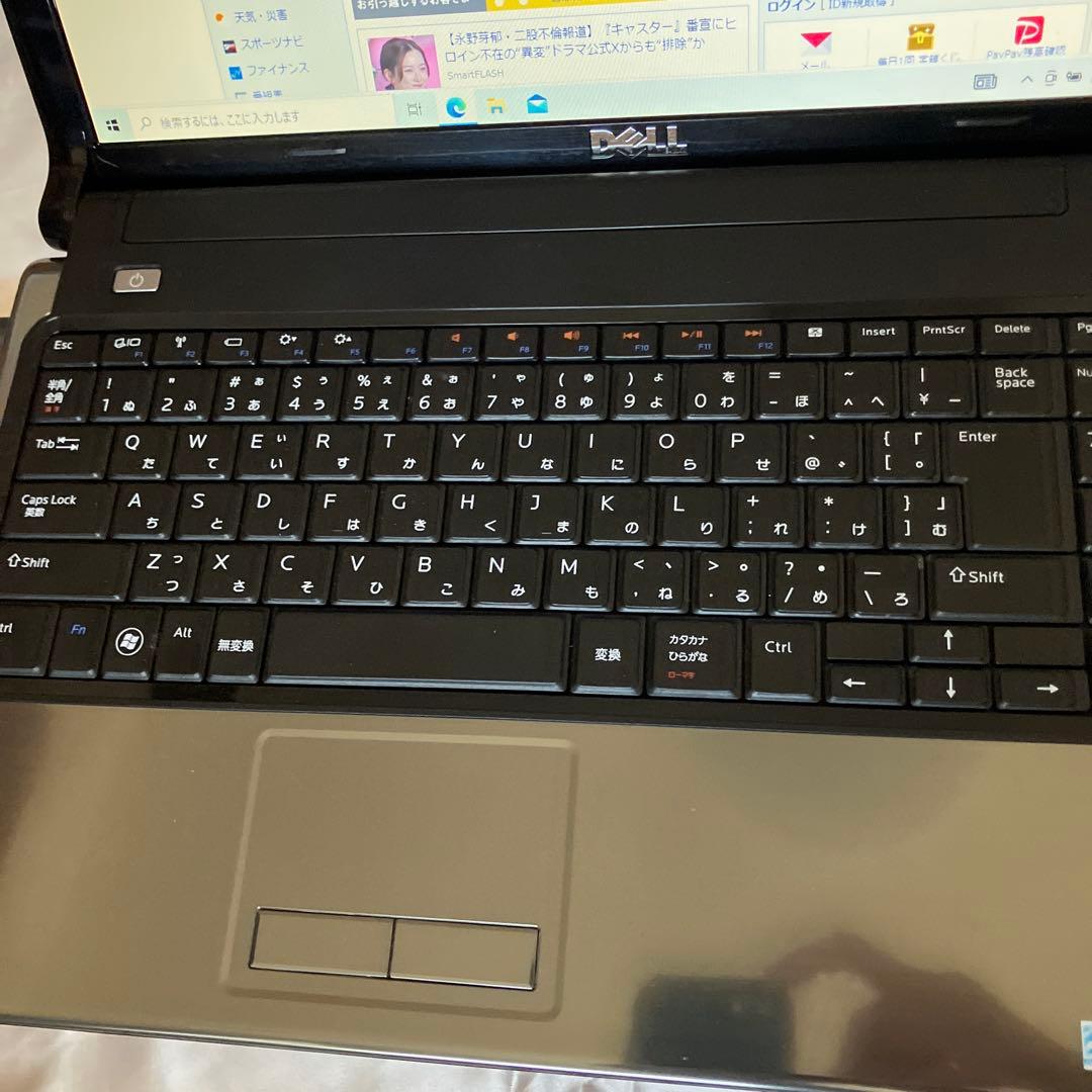 DELL ノートPC Windows10 赤　エクセル　ワード