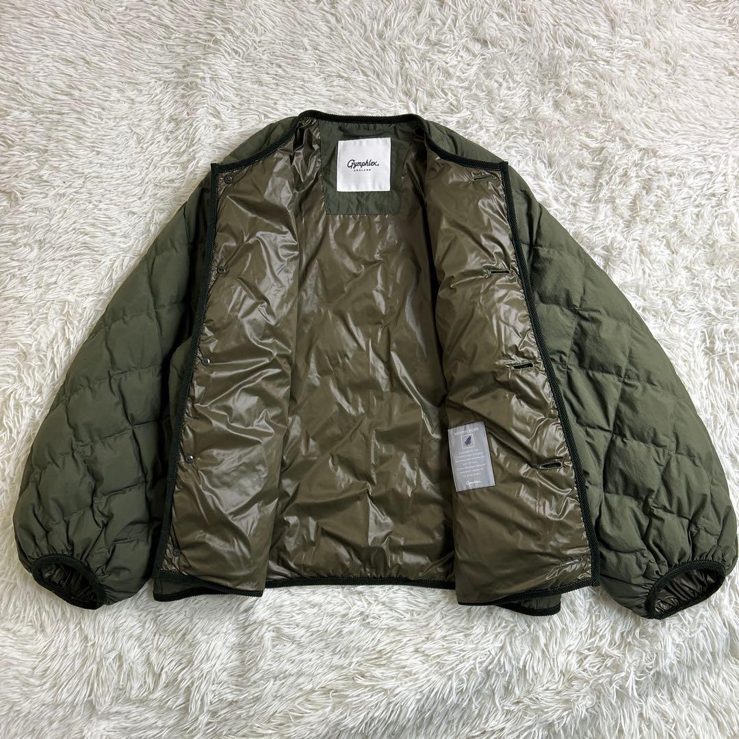 Gymphlex 14 キルティング ダウン パフスリーブジャケット WOMEN