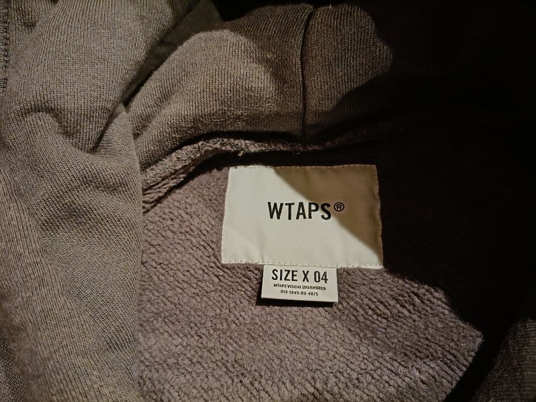 WTAPS KATZ グレー パーカー サイズ X 04 中古
