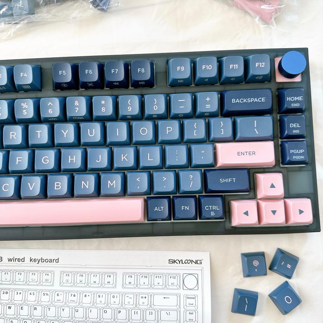 ☆8 キーボード ゲーミング ボード キーキャップ 光学式 ホットスワップ