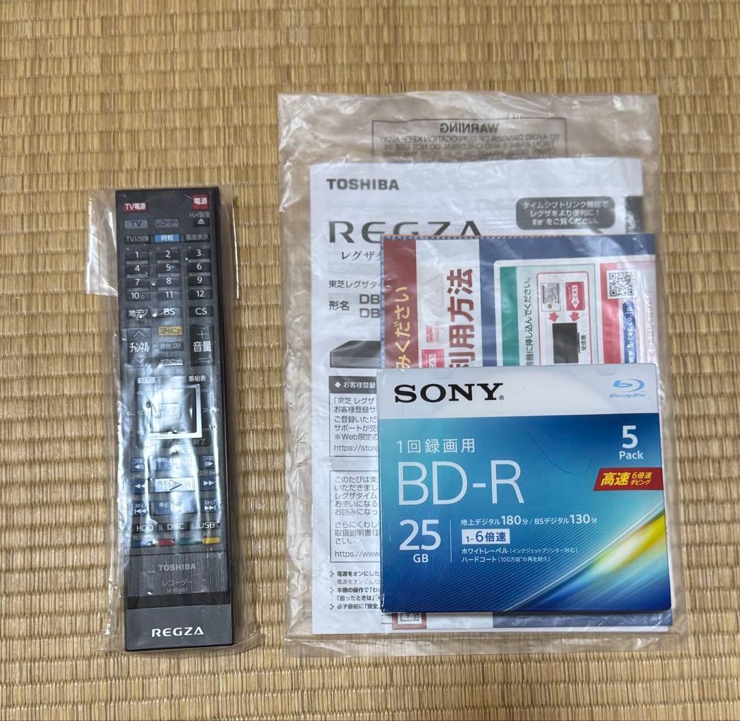 TOSHIBA 8TB換装 DBR-M3010 ブルーレイレコーダー