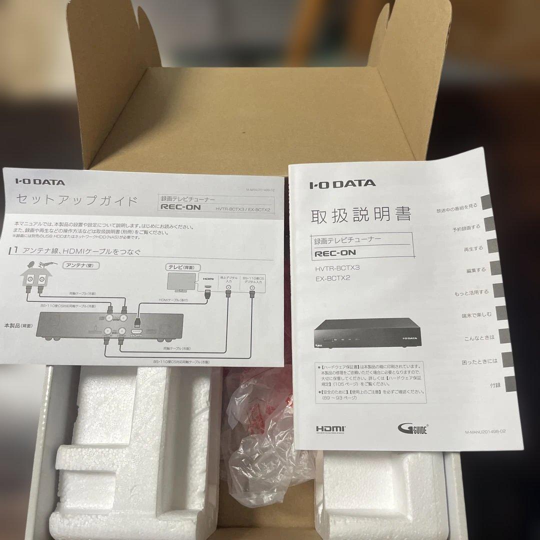 I-O DATA　REC-ON EX-BCTX2 テレビチューナー