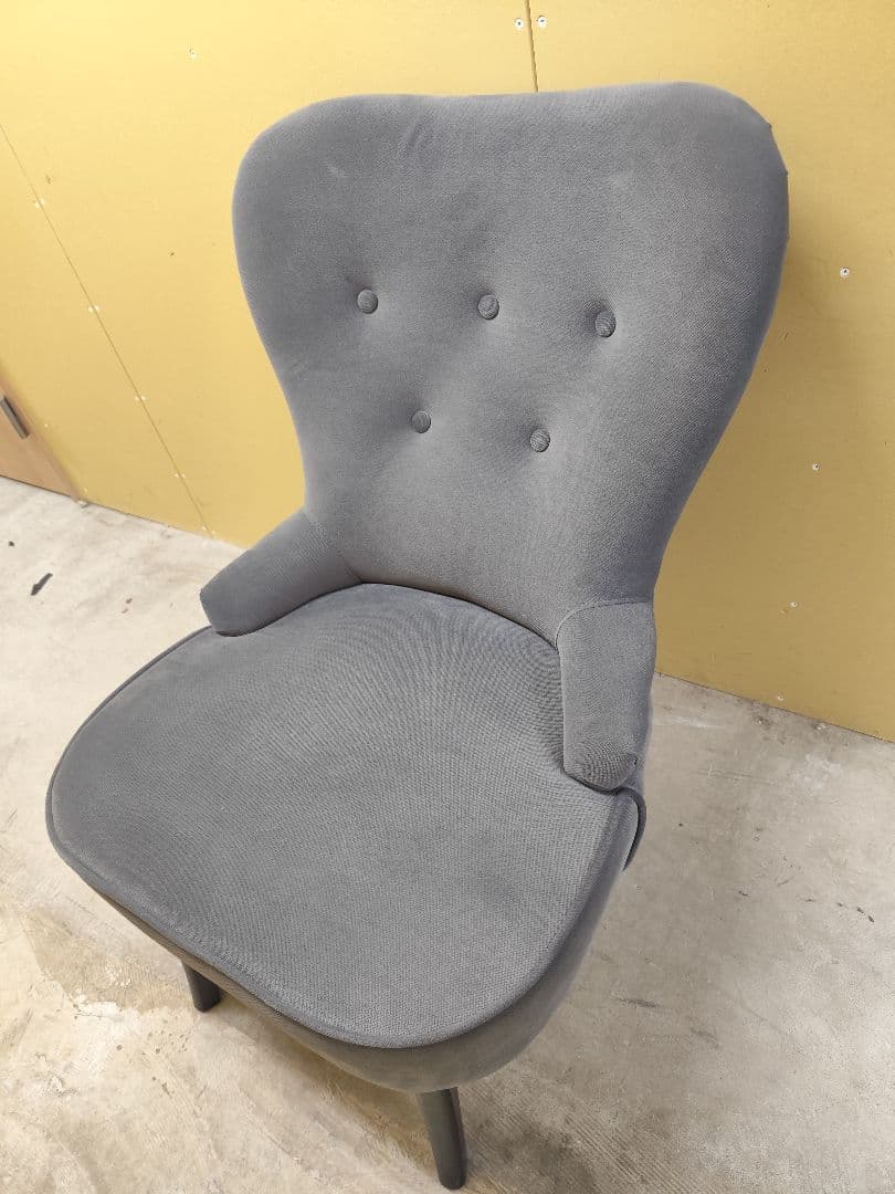 【全国配送】2脚セット IKEA REMSTA 1人用ソファ グレー