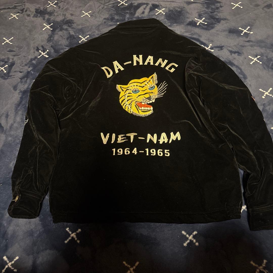 HOUSTON ブラックベトナムジャケット