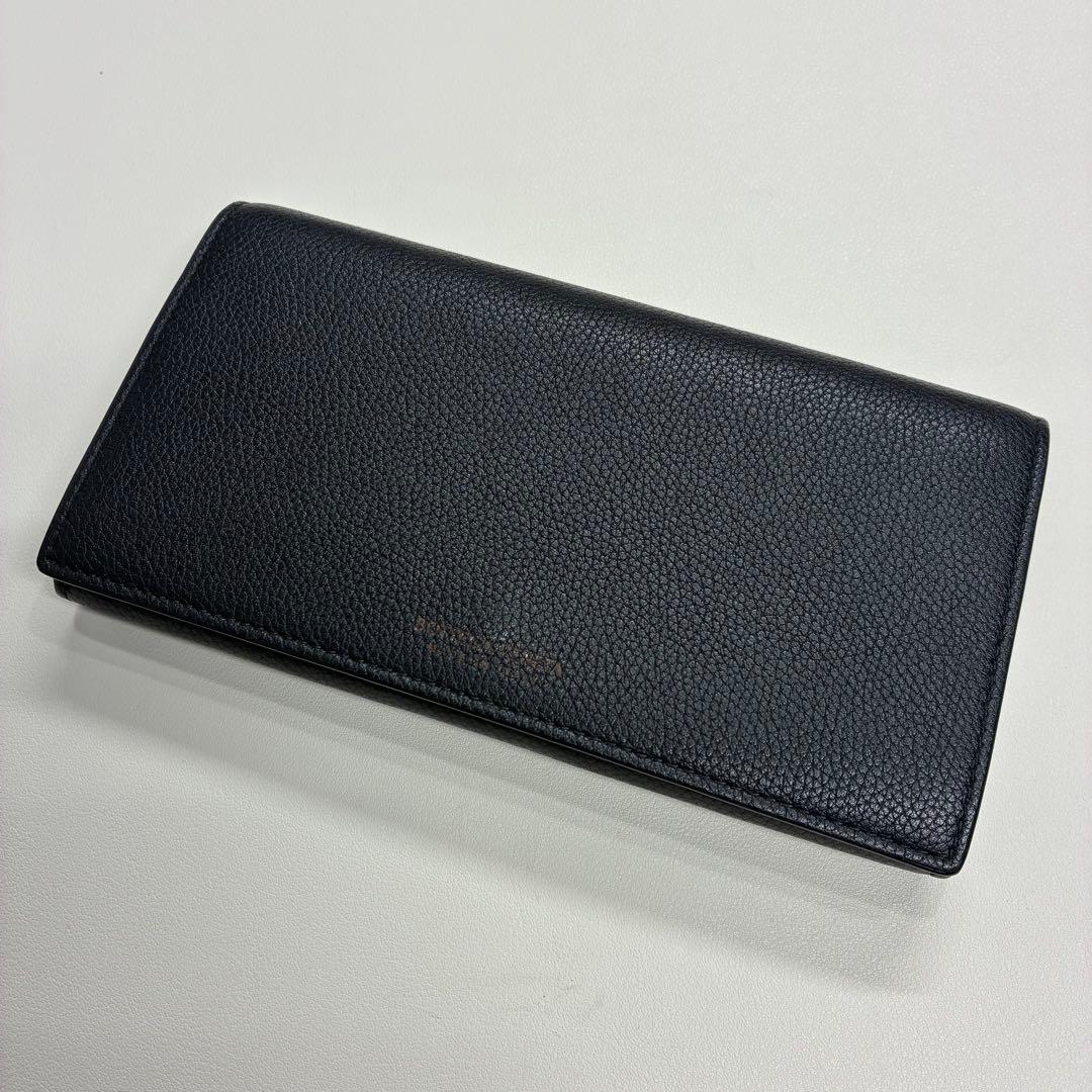 BOTTEGA VENETA グレインカーフレザー フラップ式 長財布