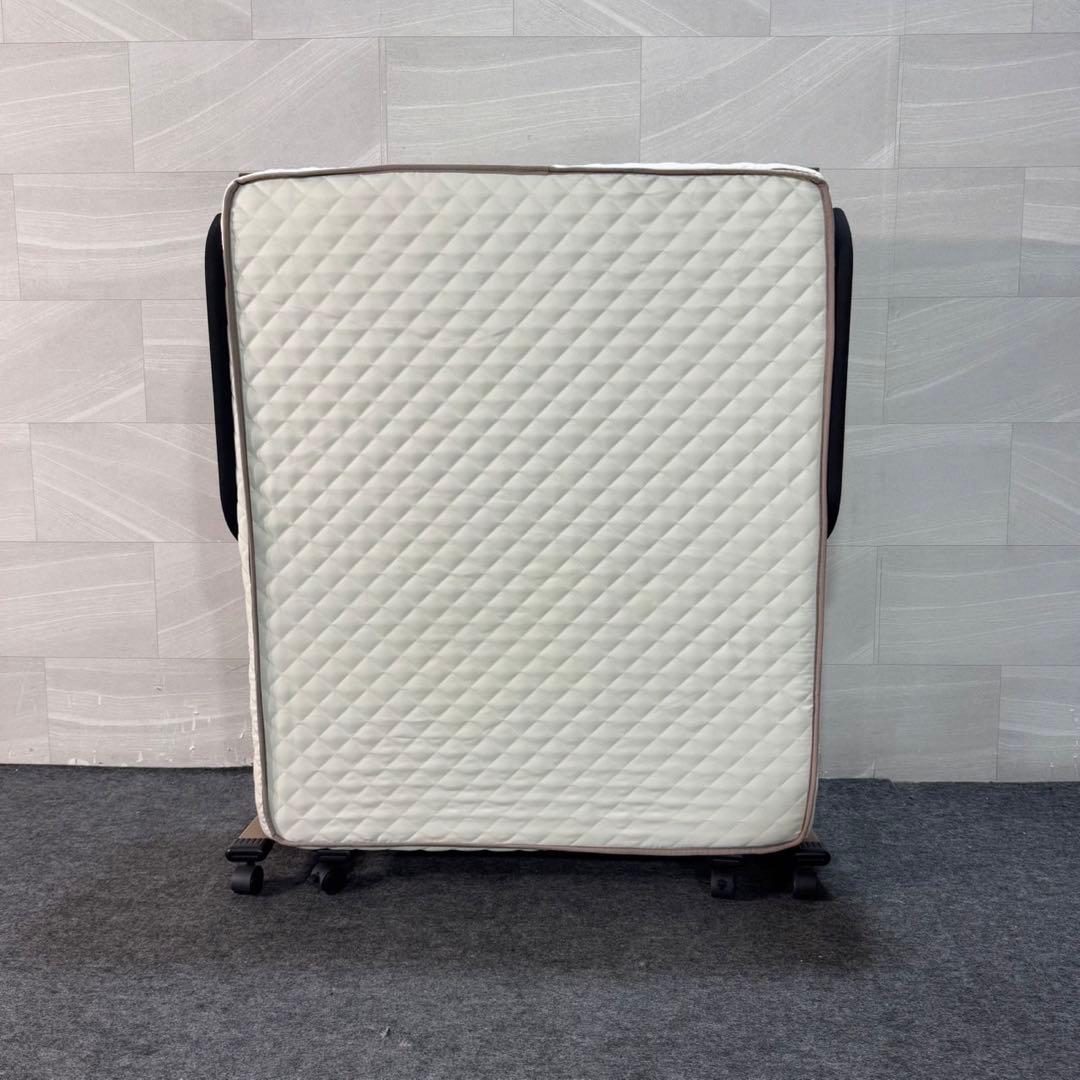 リクライニングベッド ウレタン入り折りたたみ 組立不要 d3563 完成品