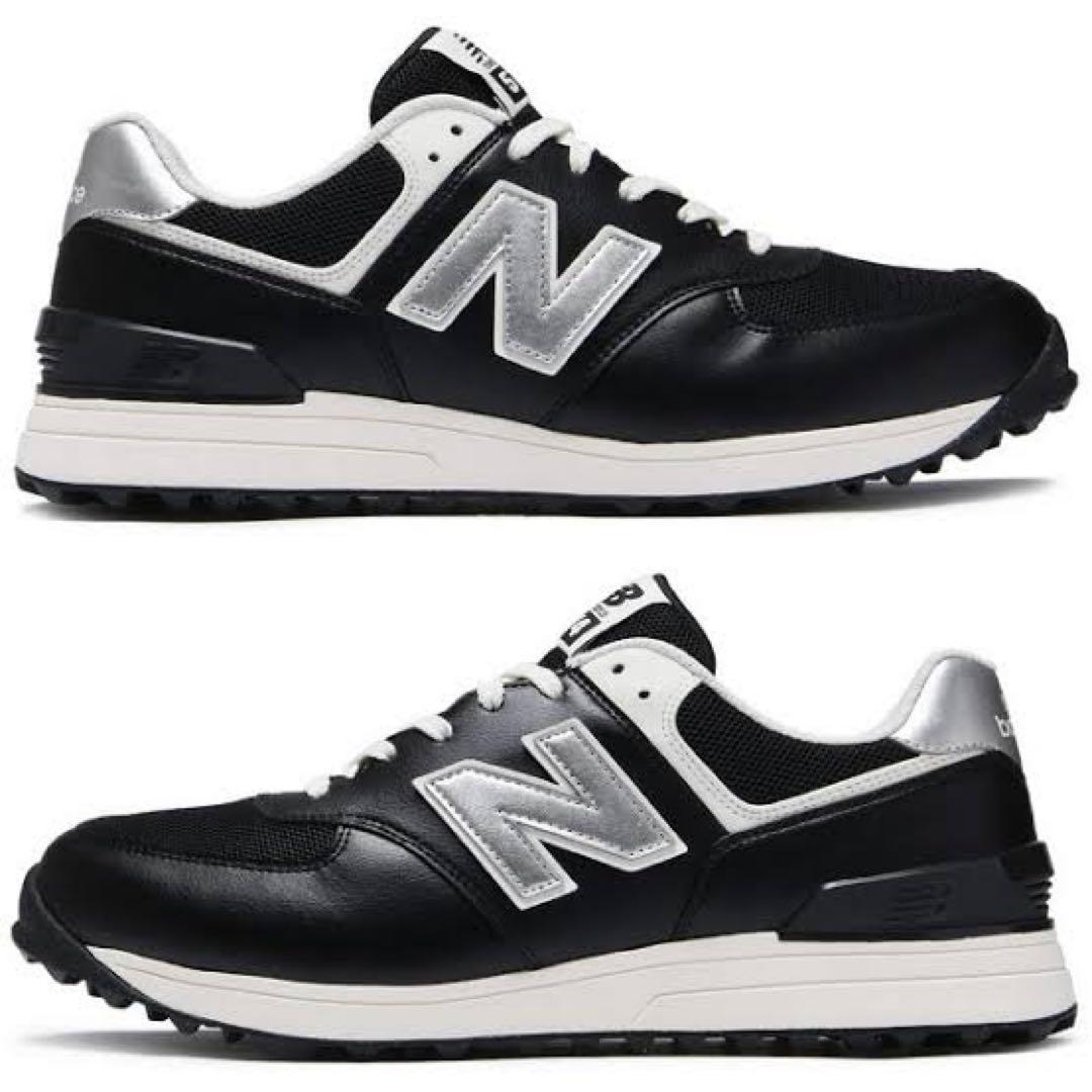 【新品】ニューバランス／574／ゴルフシューズ ／24cm