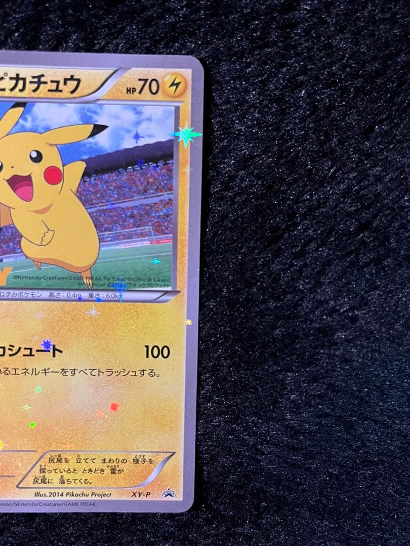 XY-P ピッチのピカチュウ_Jリーグ「ファミリー Joinデイズ」 笑顔版