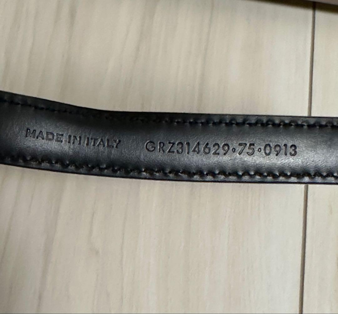 SAINTLAURENT PARIS サンローランパリ ３連ベルトホワイトレザー