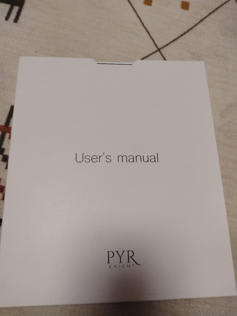 【製造番号あり】正規品PYR KNIGHT 美顔器 セット