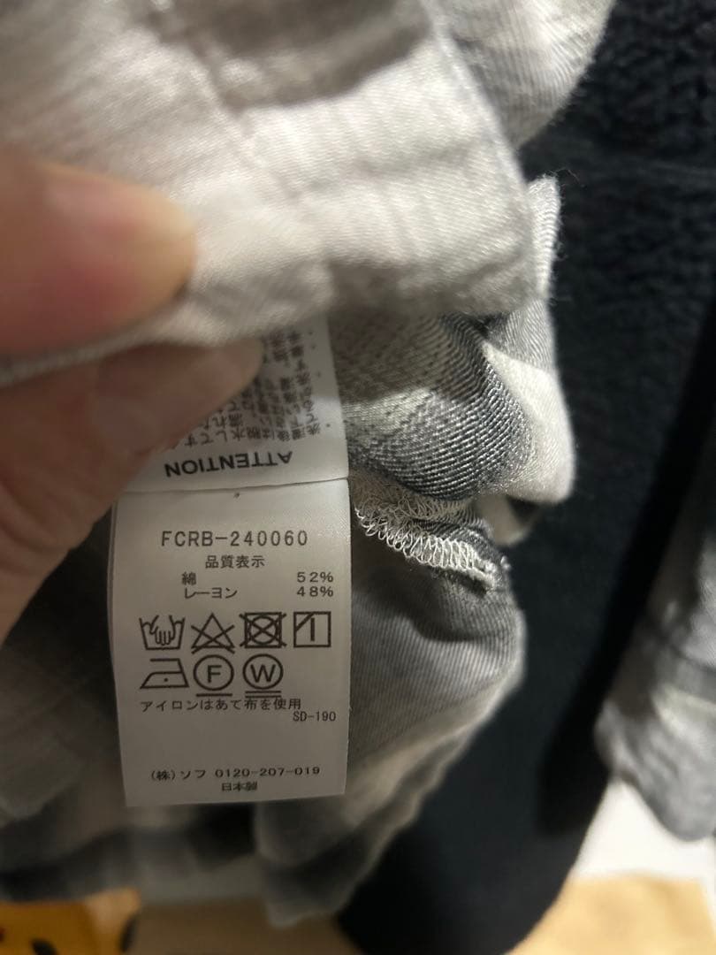 j*x様 Bristol チェック柄 長袖シャツ Mサイズ