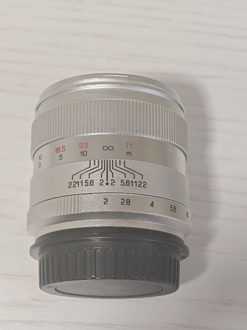 ZHONGYI 85mmf2 とcanon EF → ライカM