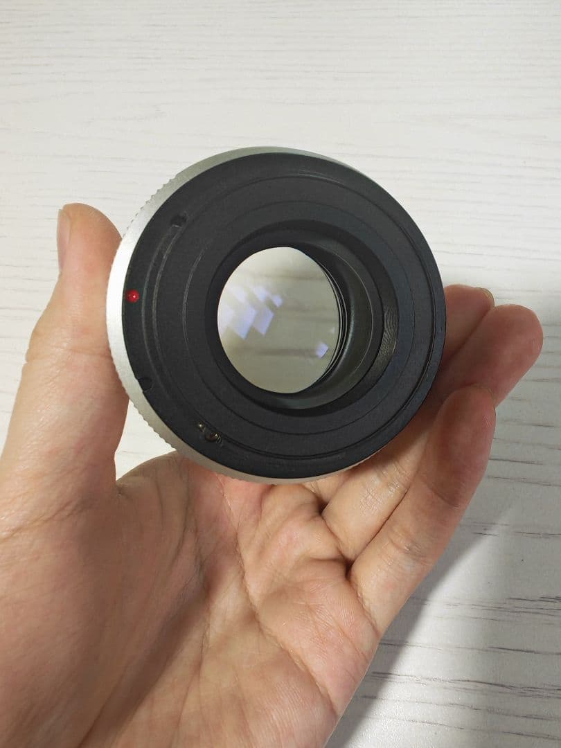 ZHONGYI 85mmf2 とcanon EF → ライカM