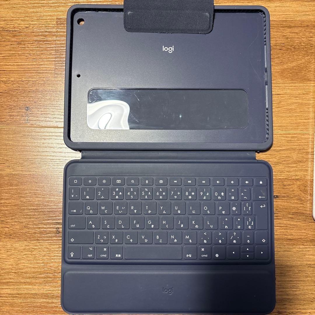 ra iPad 第7世代 Wi-Fiモデル ロジクールキーボード付き