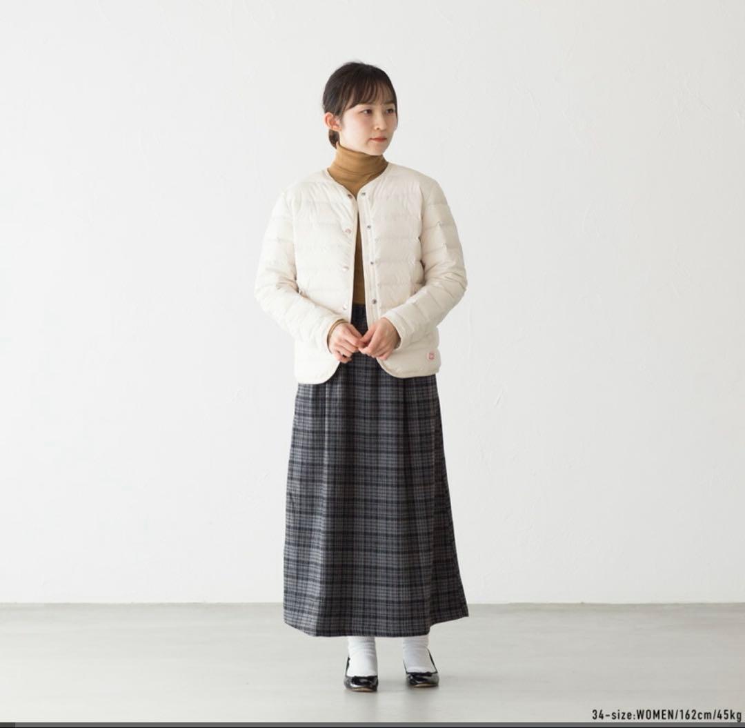 ヴァンソンエミレイユダウンジャケット　黒36