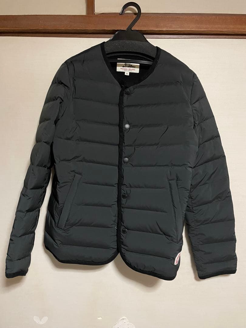ヴァンソンエミレイユダウンジャケット　黒36