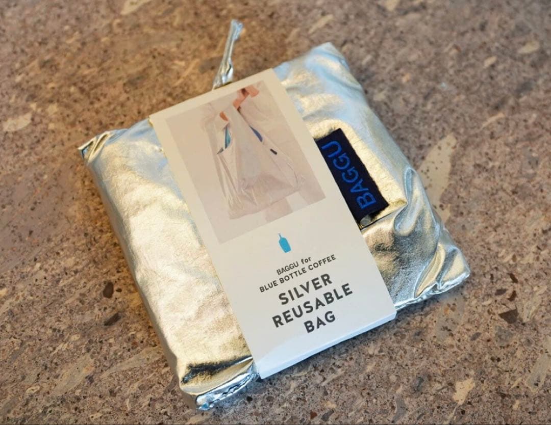【新品未使用】ブルーボトルコーヒー× BAGGU リユーザブルバッグ