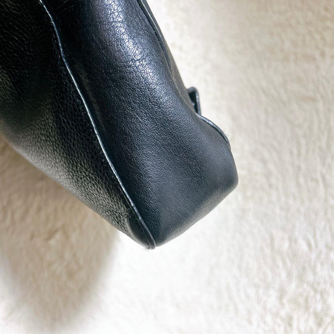 希少✨オールドgapオールレザーバッグメッセンジャーバッグ　ブラック