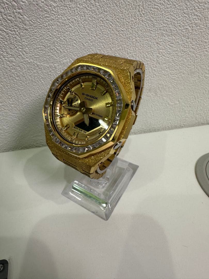 美品CASIO G-SHOCK GA-2100GB-1A カスタム