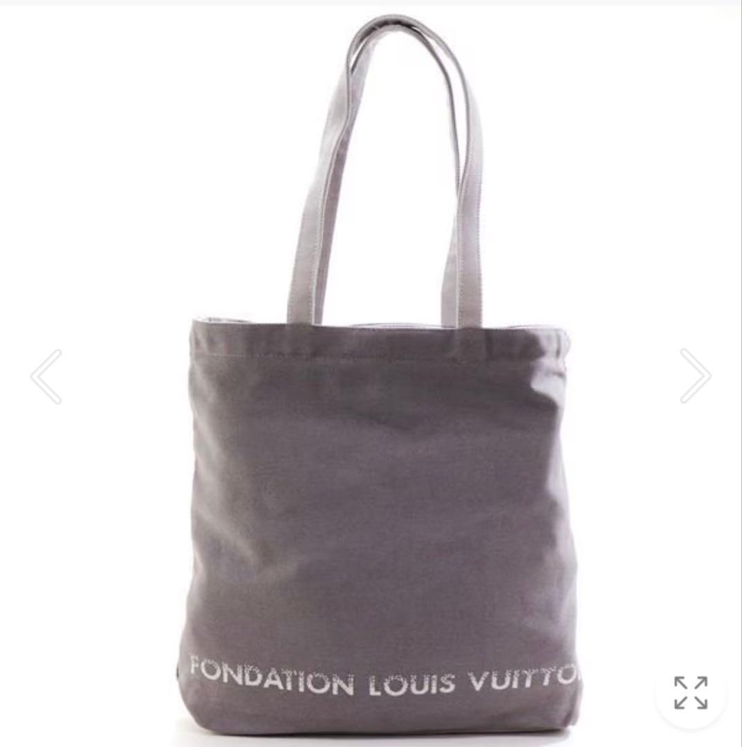 LOUIS VUITTON FONDATION エコバッグ グレー