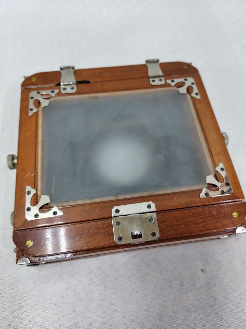 木製蛇腹カメラ　レンズ・三脚付き　アンティーク