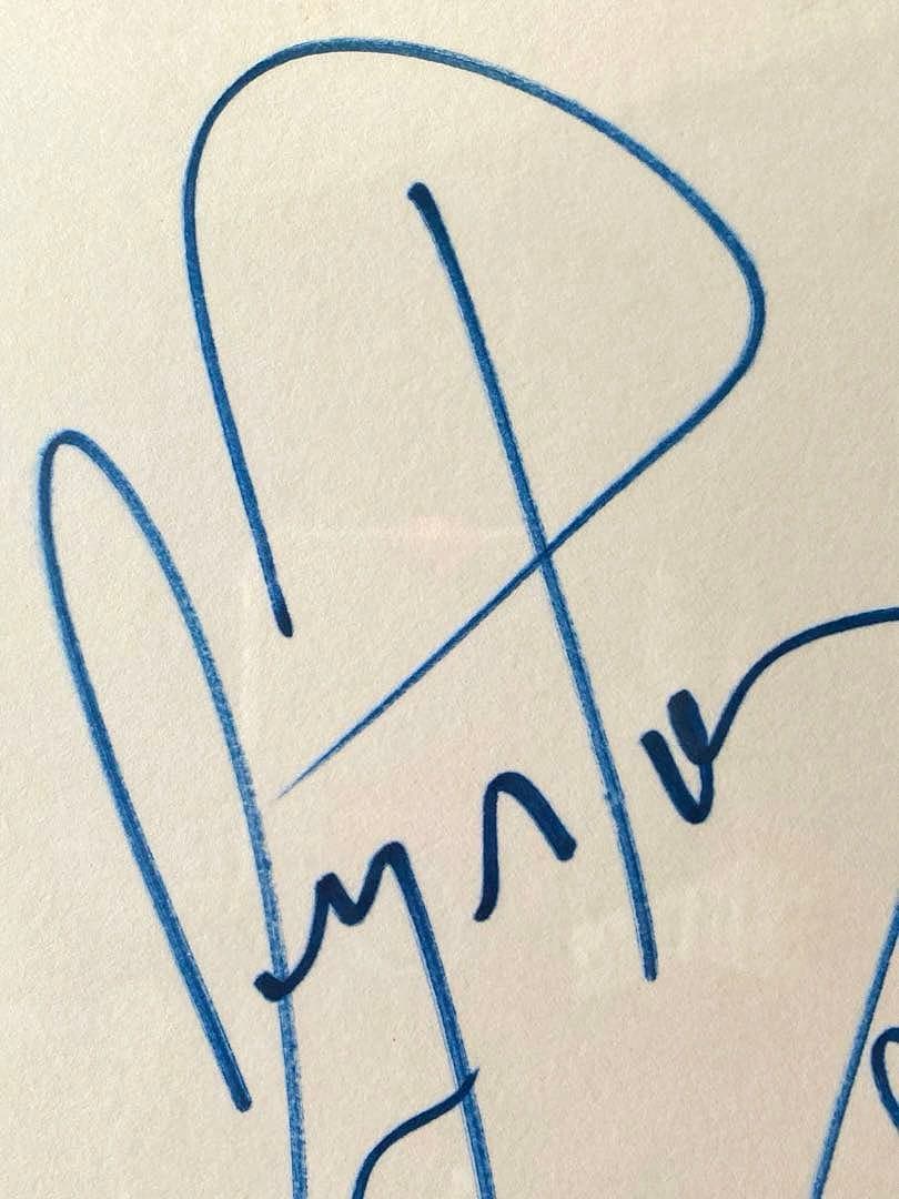 1987年第2期HONDA F1メモリアル　アイルトンセナ直筆サイン入額装品