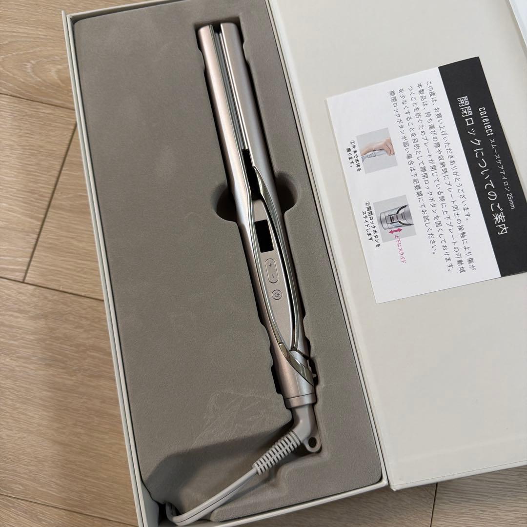 carelect ストレートヘアアイロン ローズミスト