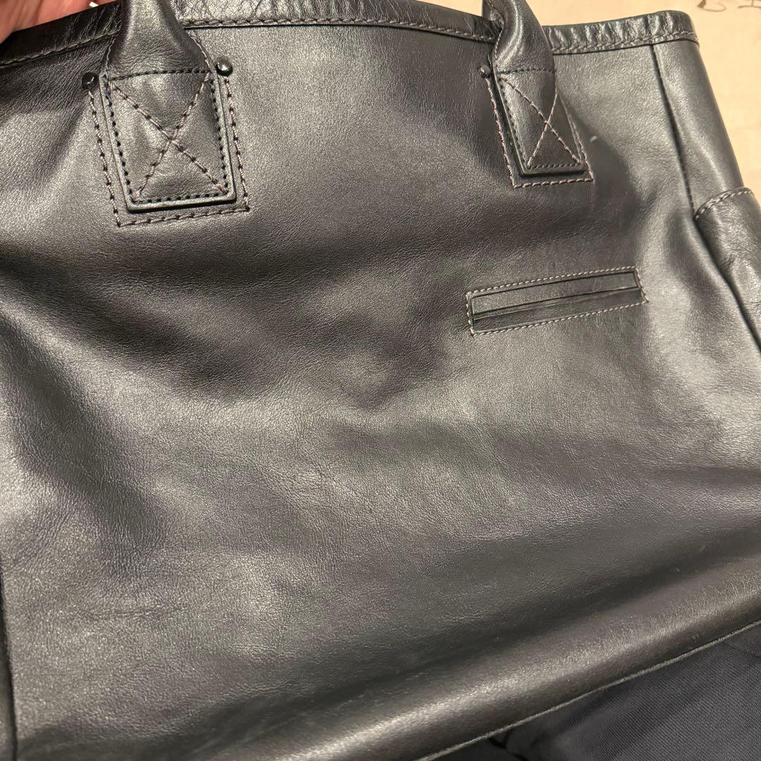 【アピ】土屋鞄　セッション　ビッグトート　土屋鞄製造所　ブラック　レザー