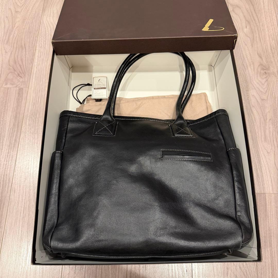 【アピ】土屋鞄　セッション　ビッグトート　土屋鞄製造所　ブラック　レザー