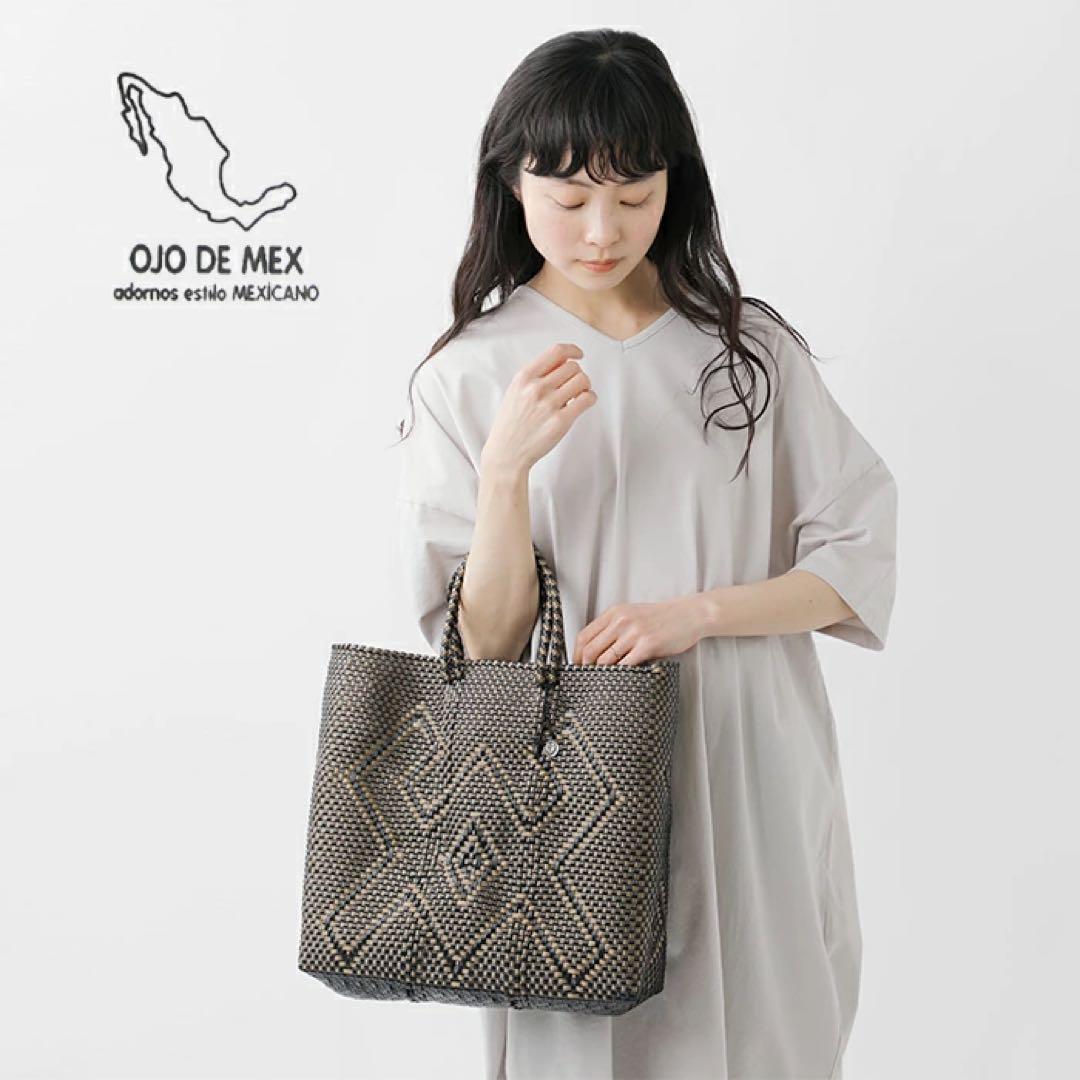 OJO DE MEX オホ デ メックス メルカドバッグ チャーム付き