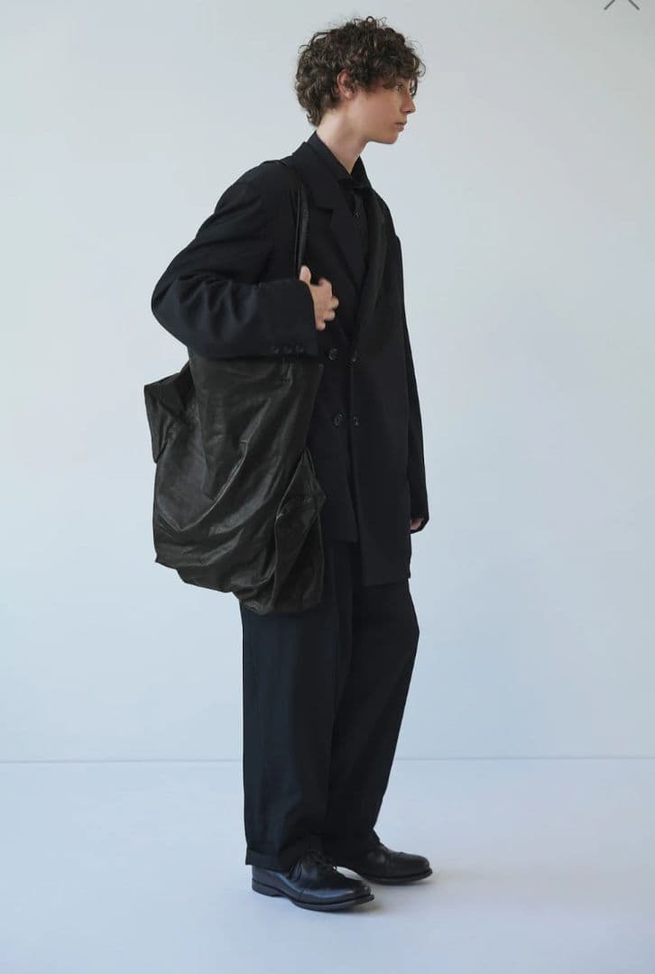 Yohji Yamamoto　Unevenness tote(Leather)