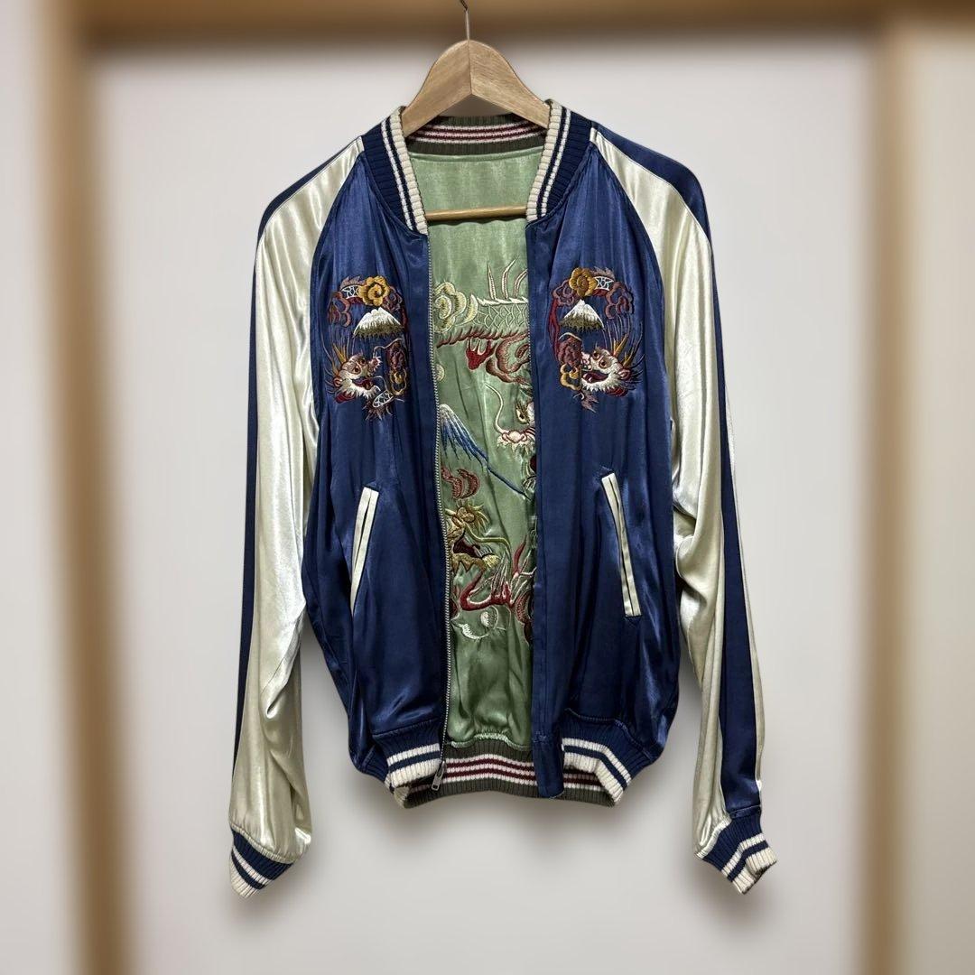 FLAT HEAD（フラット ヘッド）スカジャン　龍×鷲