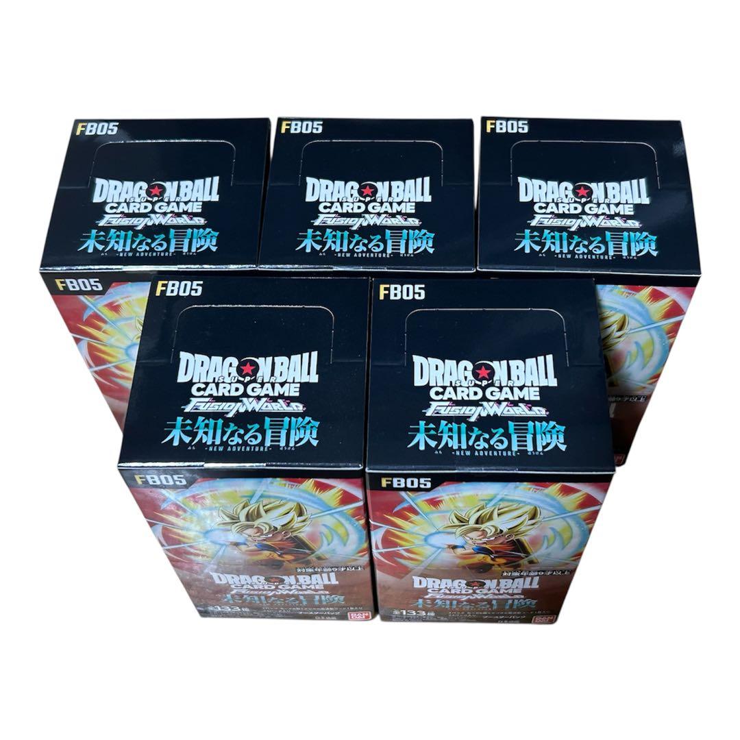 ドラゴンボール カードゲーム 未知なる冒険5BOX新品