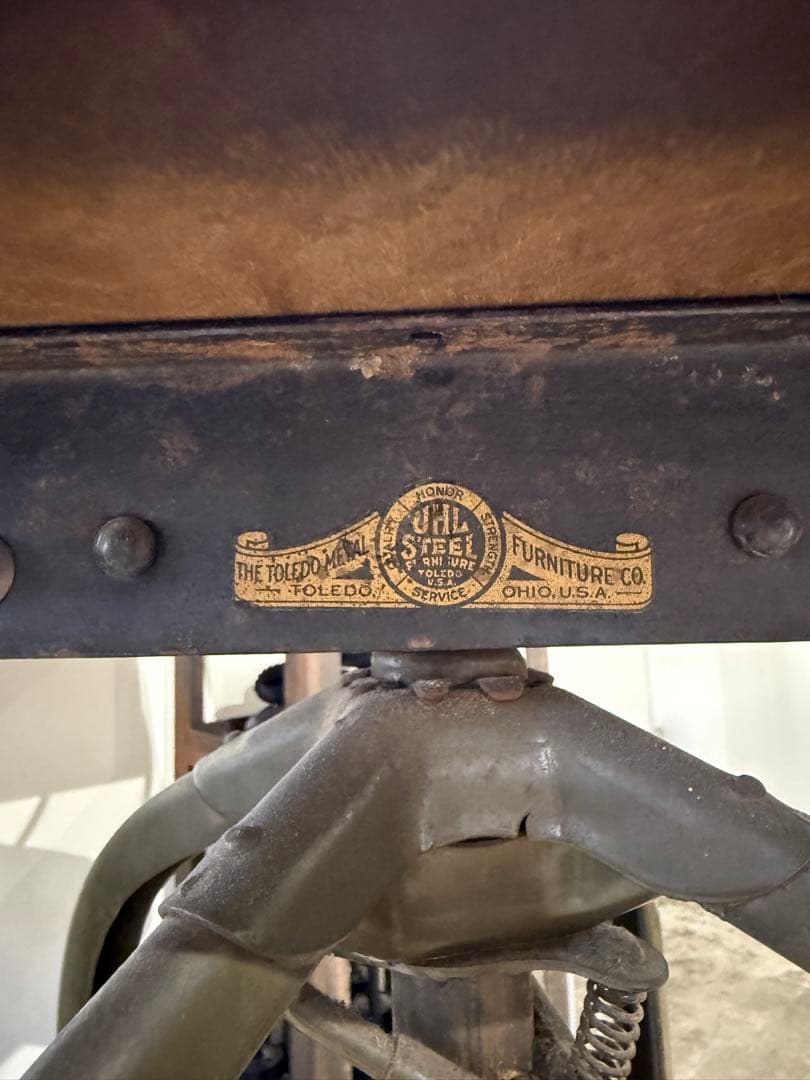 アンティーク　ハイスツール/カウンターチェア