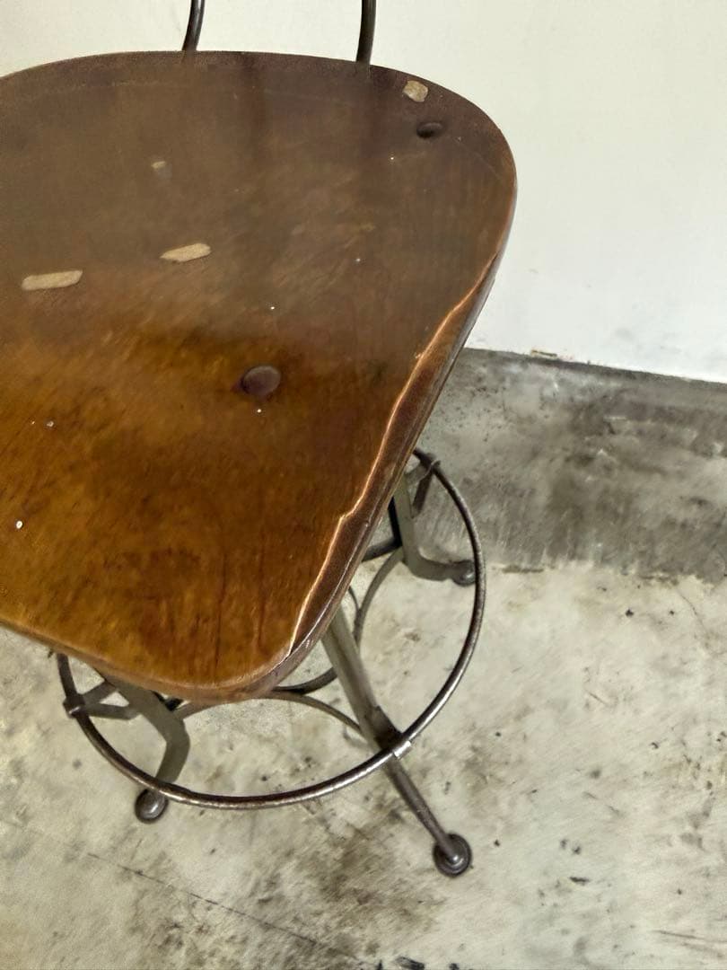 アンティーク　ハイスツール/カウンターチェア