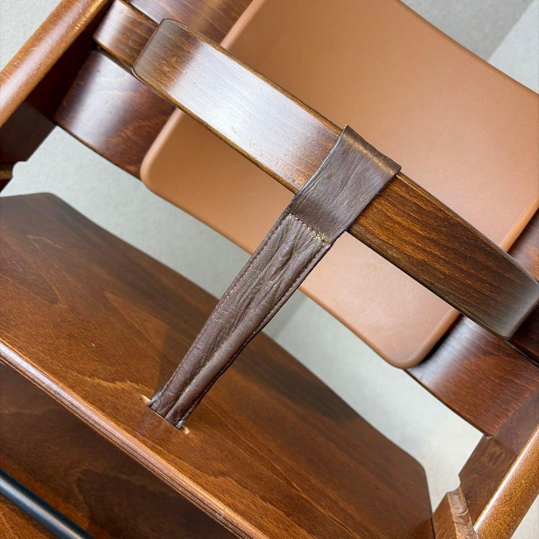 美品　ストッケトリップトラップ　ベビーセット　ブラウン　NO3