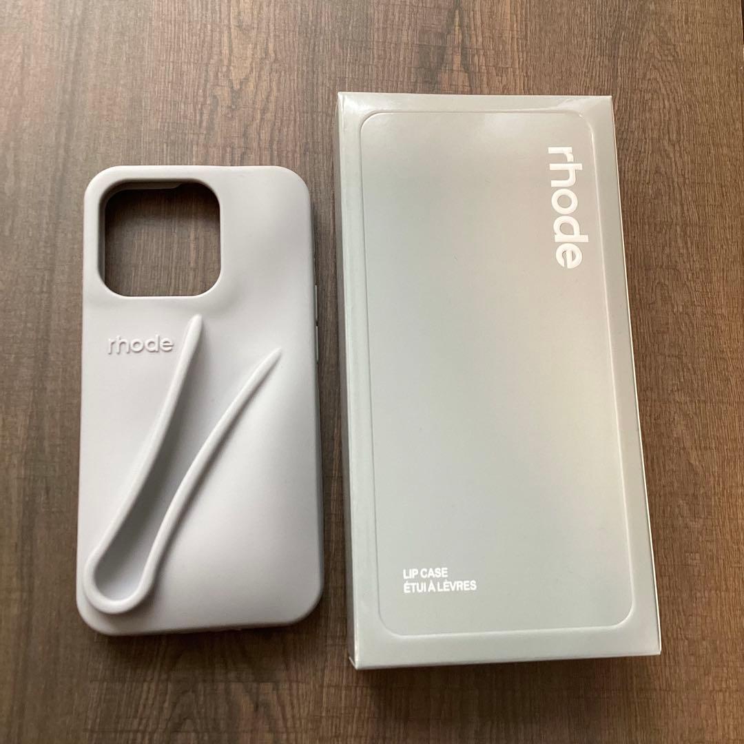 新品 Rhode iPhone15proケース&リップ セット