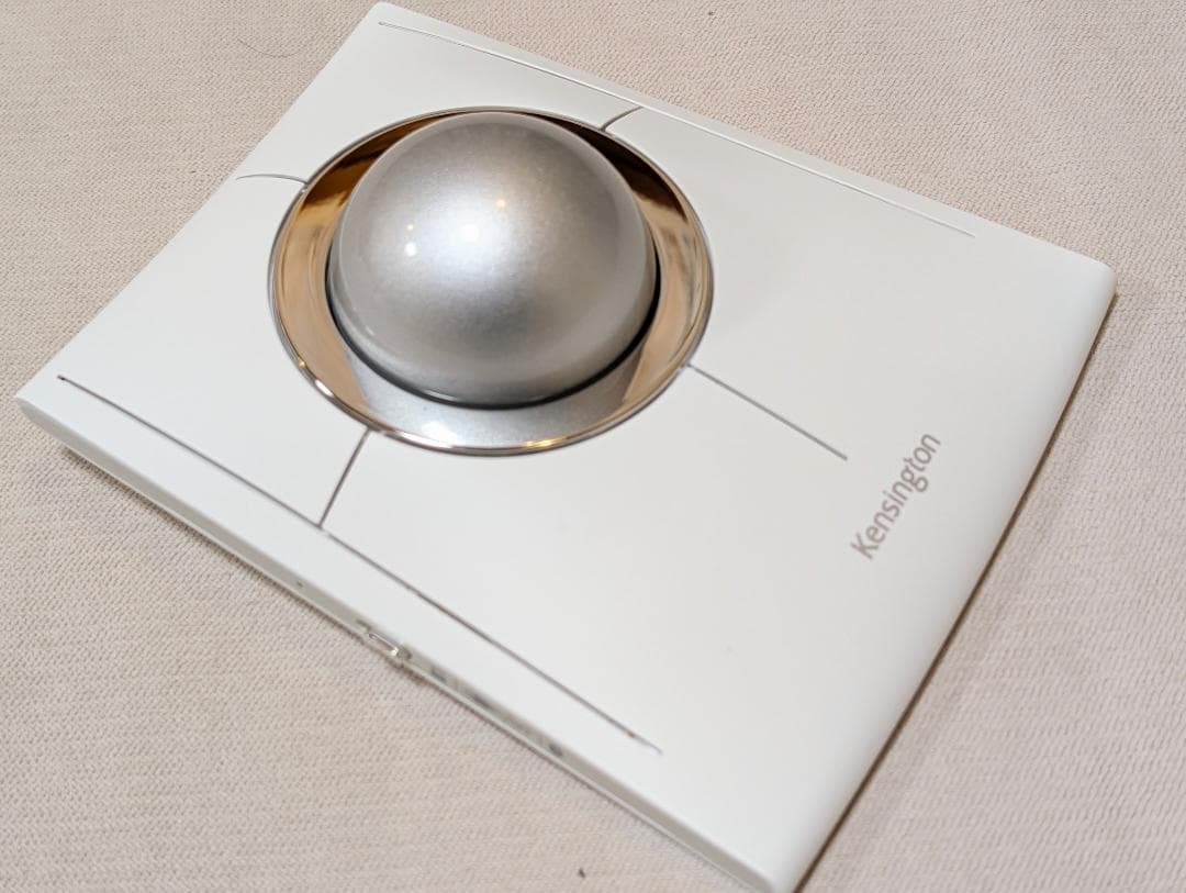 ケンジントン トラックボール スリムブレードプロ　ホワイト